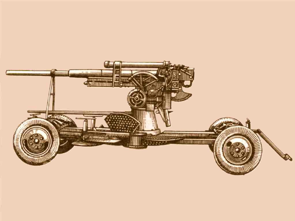 85 мм зенитная пушка 52 к чертежи